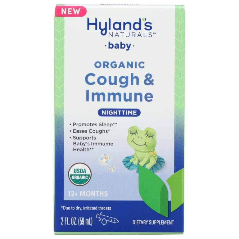 Organic Baby Cough & Immune Nighttime, 2 fo