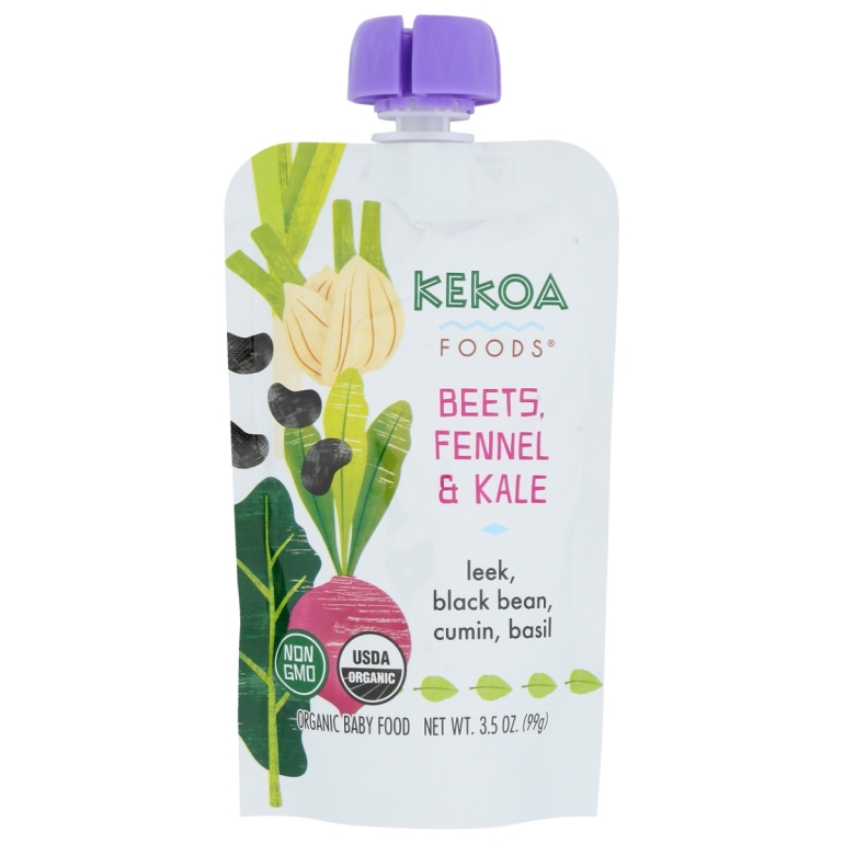 Beets Fennel And Kale Squeeze Pouch, 3.5 oz