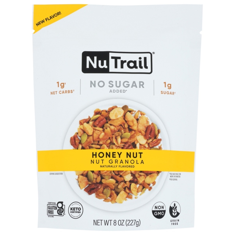 Granola Keto Honey Nut, 8 oz