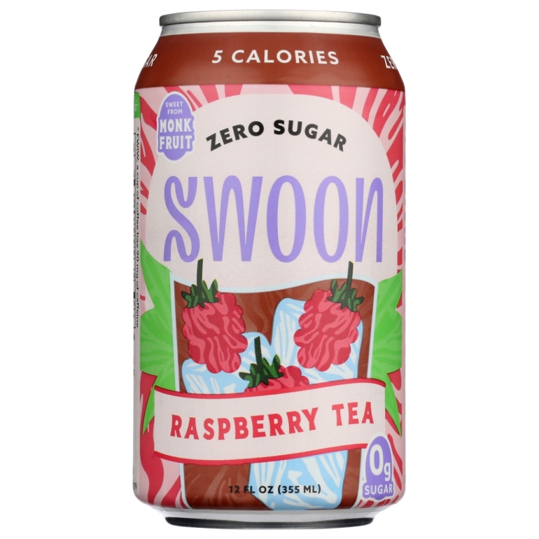 Raspberry Tea Zero Sugar, 12 fo
