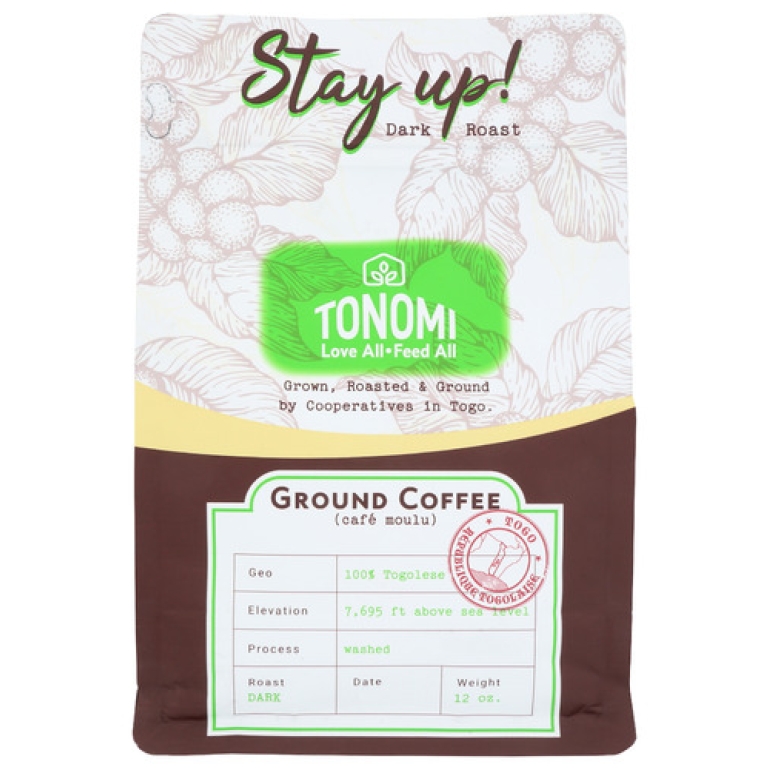 Stay Up Ground Coffee, 12 oz