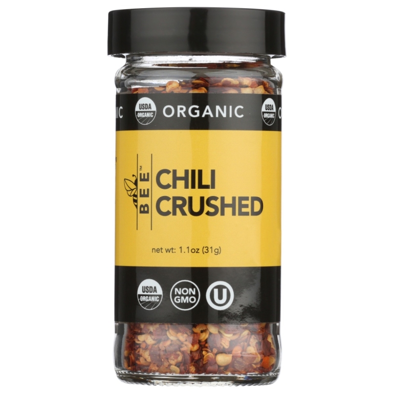 Chili Crushed Org, 1.1 oz