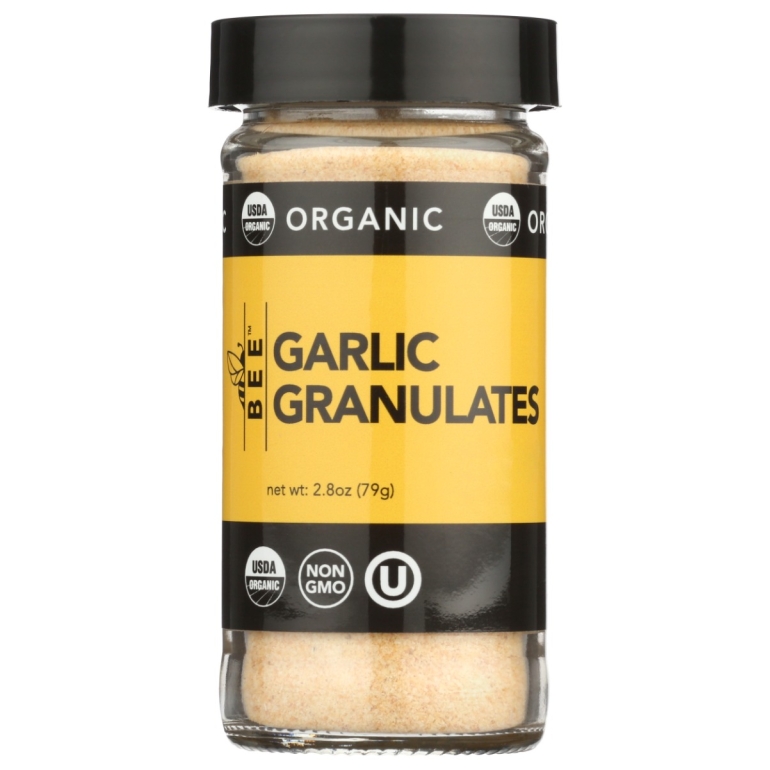 Garlic Granulates Org, 2.8 oz
