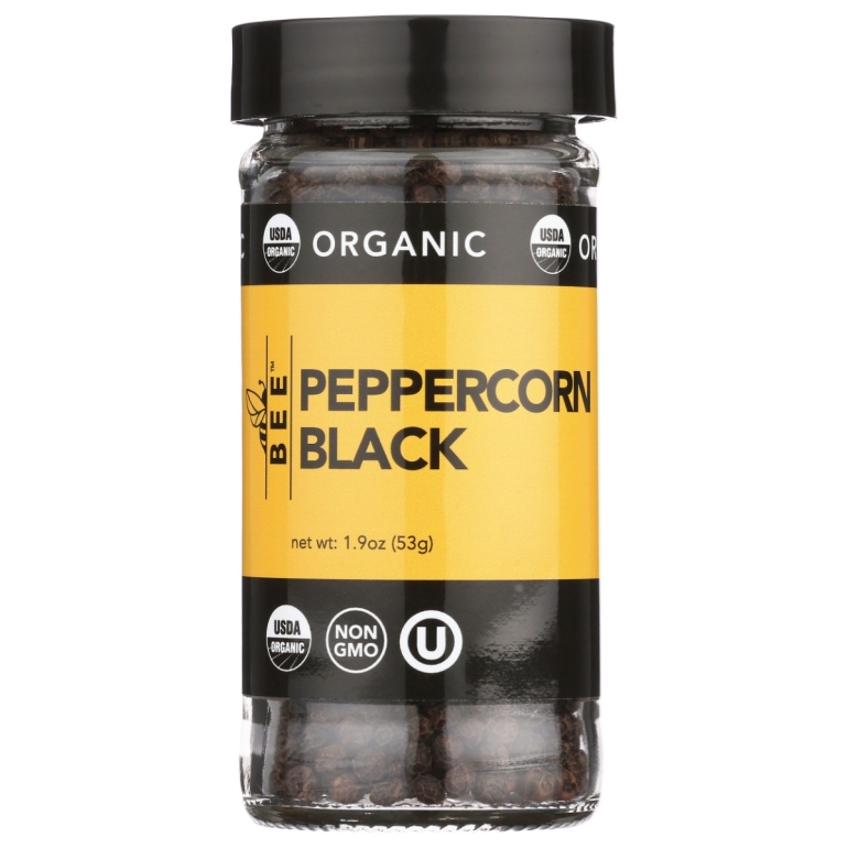 Spices Pepprcrn Blk Org, 1.9 oz