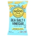 Crinkle Cut Sea Salt and Vinegar Chips, 5.5 oz