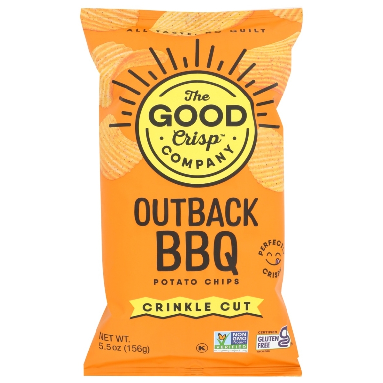 Crinkle Cut Outback BBQ Chips, 5.5 oz