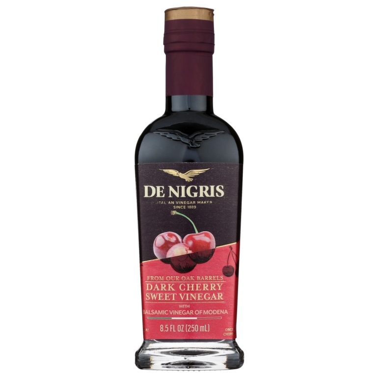 Dark Cherry Sweet Vinegar With Balsamic Vinegar Of Modena, 8.5 fo