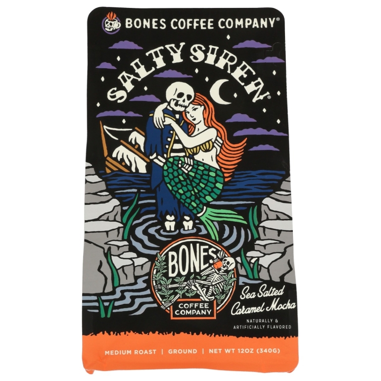 Coffee Grnd Salty Siren, 12 oz