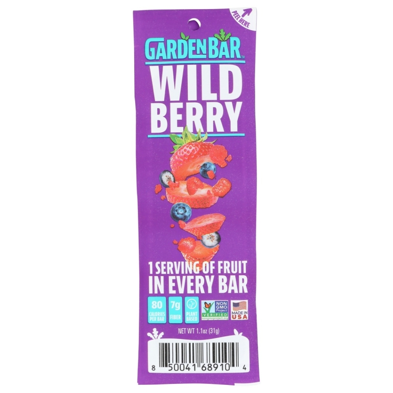 Bar Fruit Berry Wld Snck, 1.1 oz