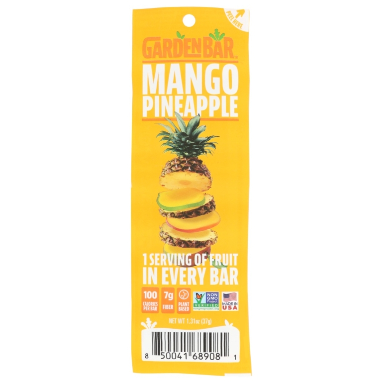 Bar Fruit Mng Pnppl Snck, 1.31 oz