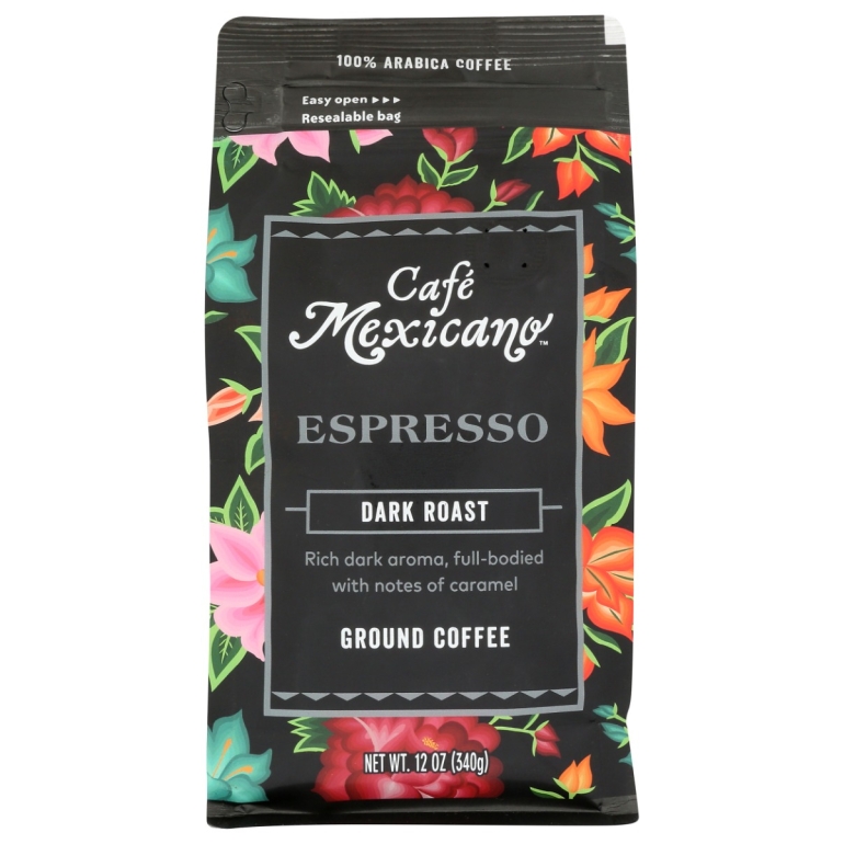 Coffee Grnd Espresso, 12 oz