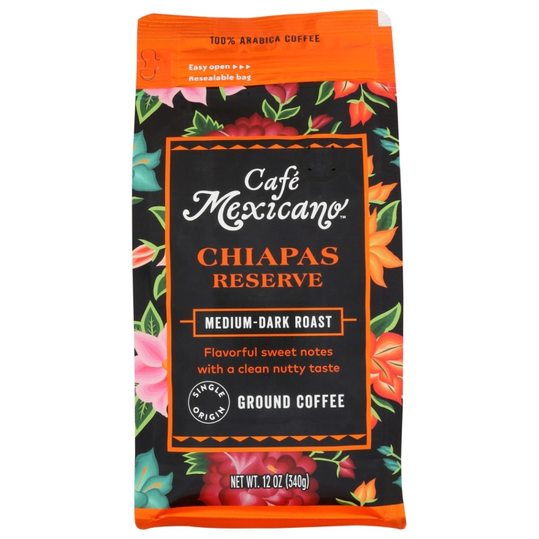 Coffee Grnd Chiapas Rsv, 12 oz