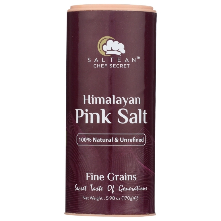 Himalayan Pink Salt Cardboard Shaker, 5.98 oz