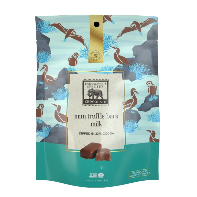 Chocolate Mini Truffle Bars Milk, 4.6 oz