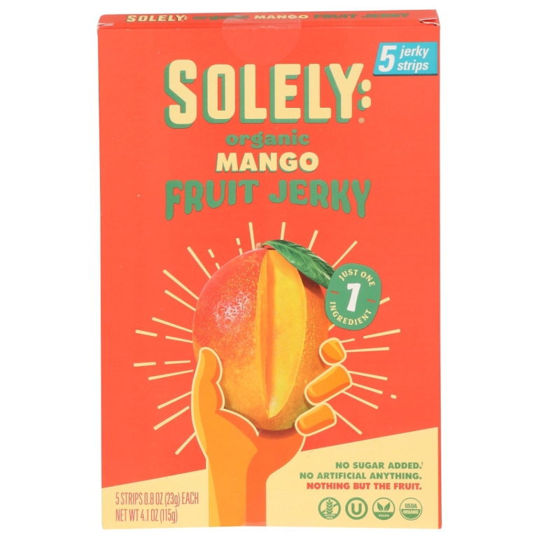 Organic Mango Fruit Jerky Multipack, 4.1 oz