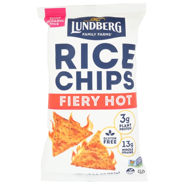 Fiery Hot Rice Chips, 5.5 oz