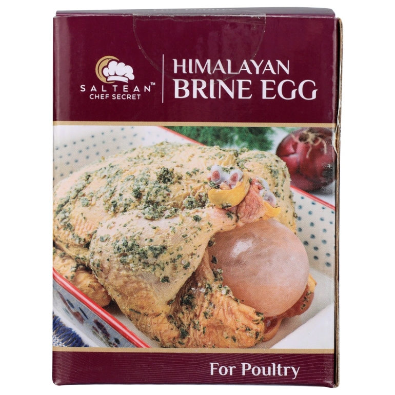 Himalayan Rock Salt Brine Egg For Poultry, 1 lb