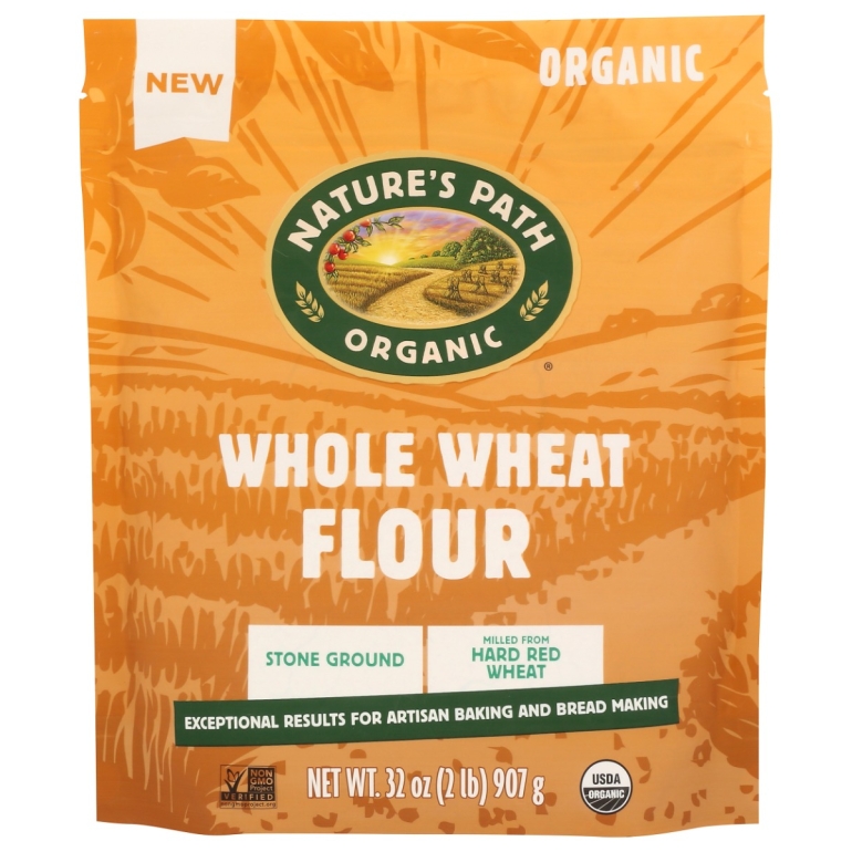 Flour Whole Wheat Organic, 32 oz