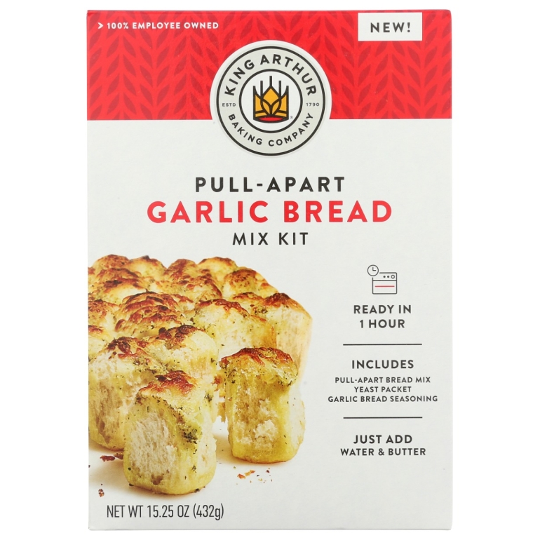 Pull Apart Garlic Bread Mix Kit, 15.25 oz