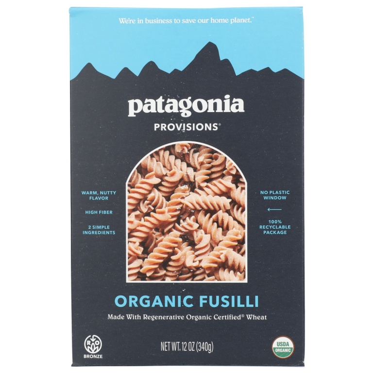 Organic Fusilli Pasta, 12 oz