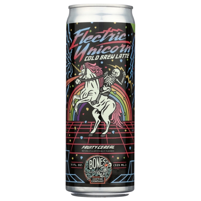 Electric Unicorn Cold Brew Latte, 11 fo