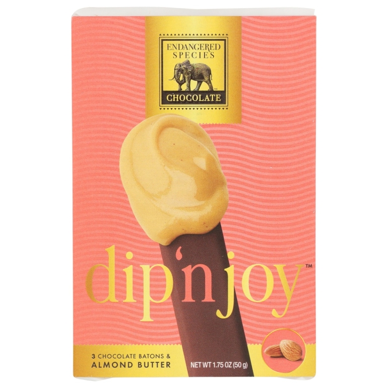 Dip N Joy Dark Chocolate Batons And Almond Butter, 1.75 oz