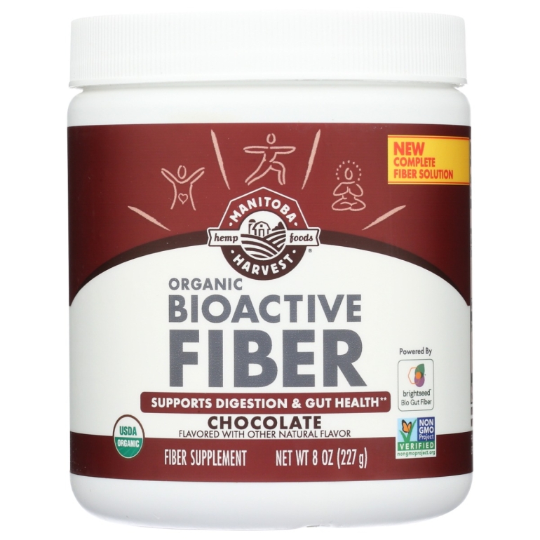 Organic Bioactive Fiber Chocolate, 8 oz