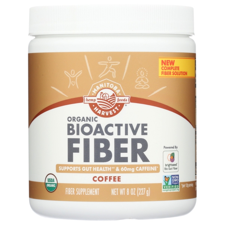Organic Bioactive Fiber Coffee, 8 oz