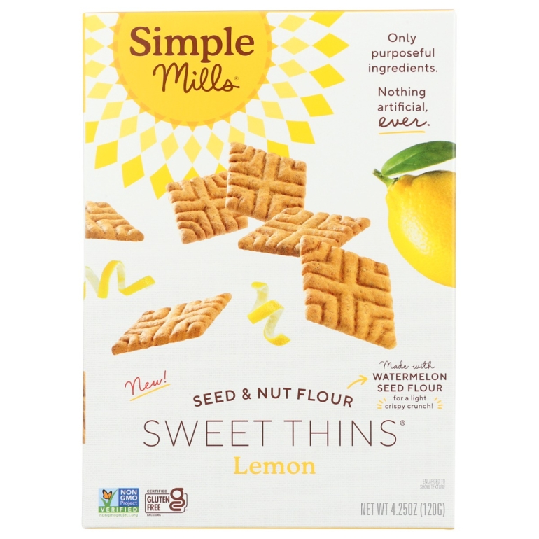 Sweet Thins Lemon, 4.25 oz