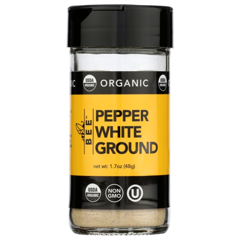 Organic Pepper White Ground, 1.7 oz
