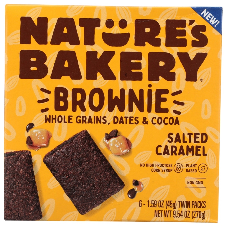 Brownie Bars Salted Caramel, 9.54 oz