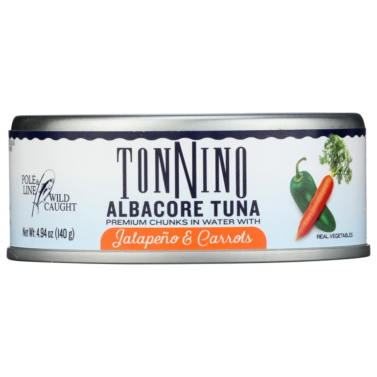 Albacore Tuna with Jalapeno and Carrots, 4.94 oz