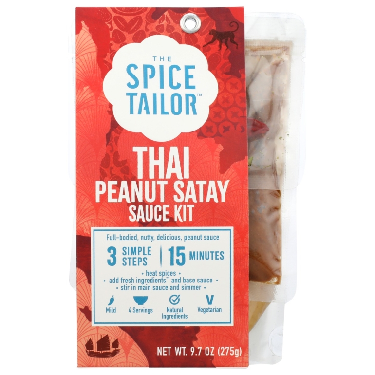 Thai Peanut Satay Sauce Kit, 9.7 oz