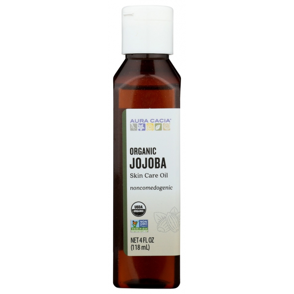 Organic Jojoba Skin Care Oil, 4 oz