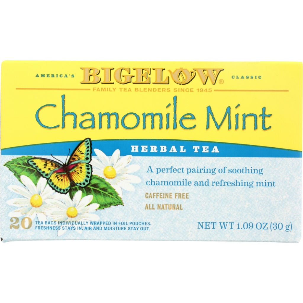 Chamomile Mint Herbal Tea, 20 Bags, 1.09 oz