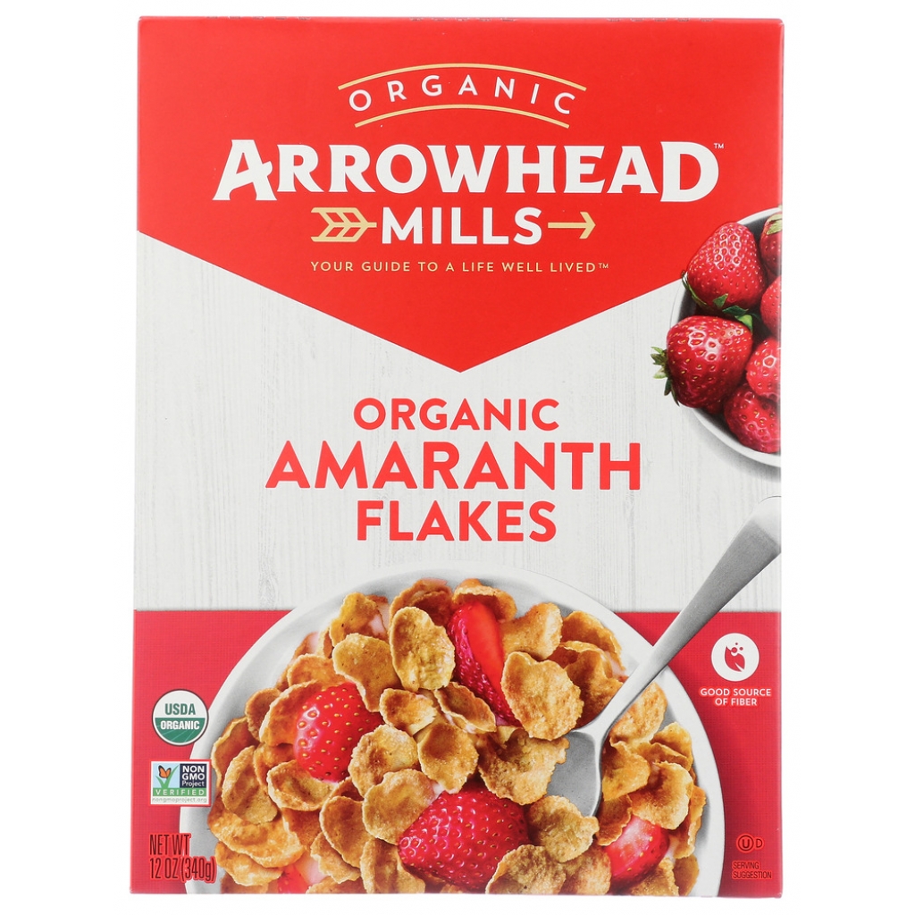 Organic Amaranth Flakes - 12 oz