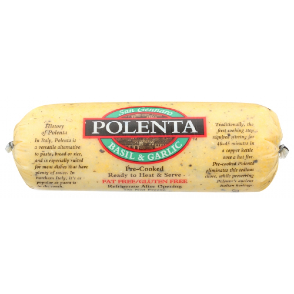 Gluten-Free Polenta Garlic Basil - 24 oz