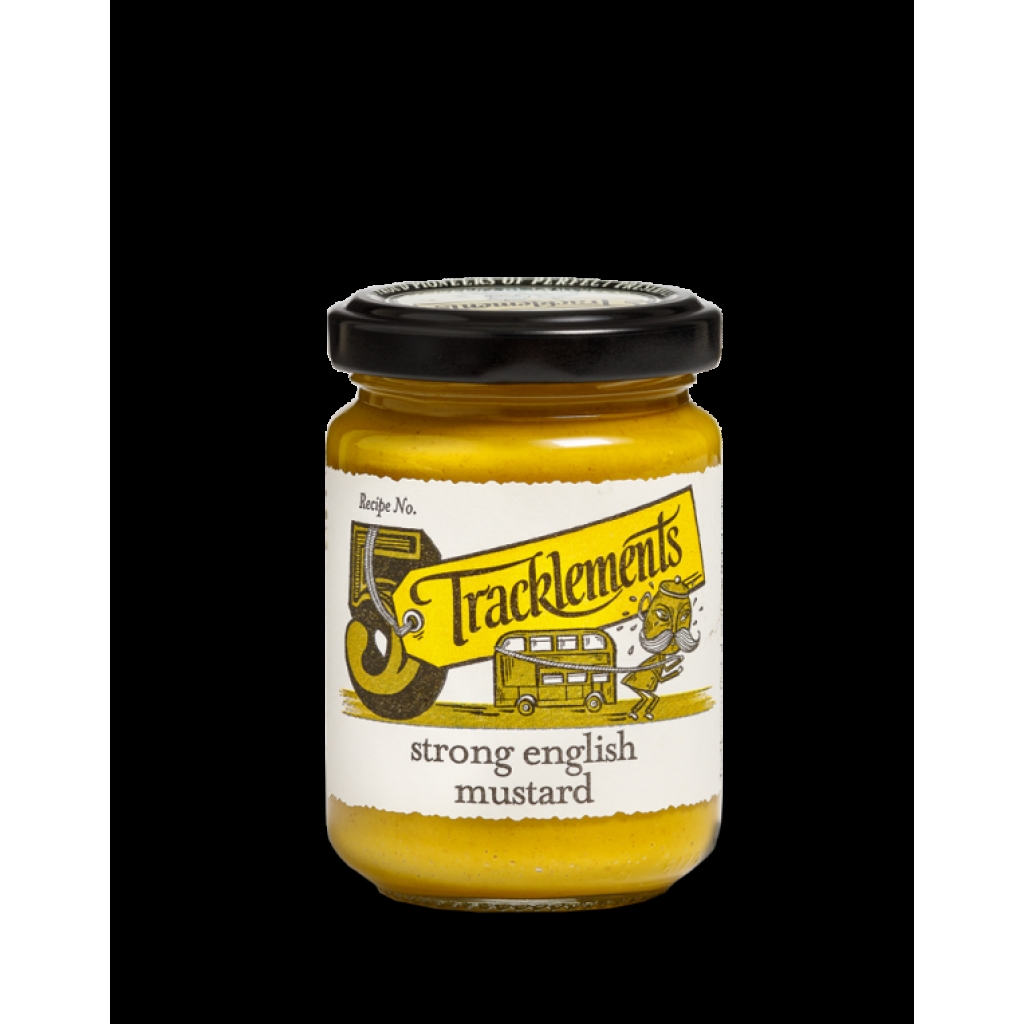 Strong English Mustard – Gourmet Condiment, 5 oz