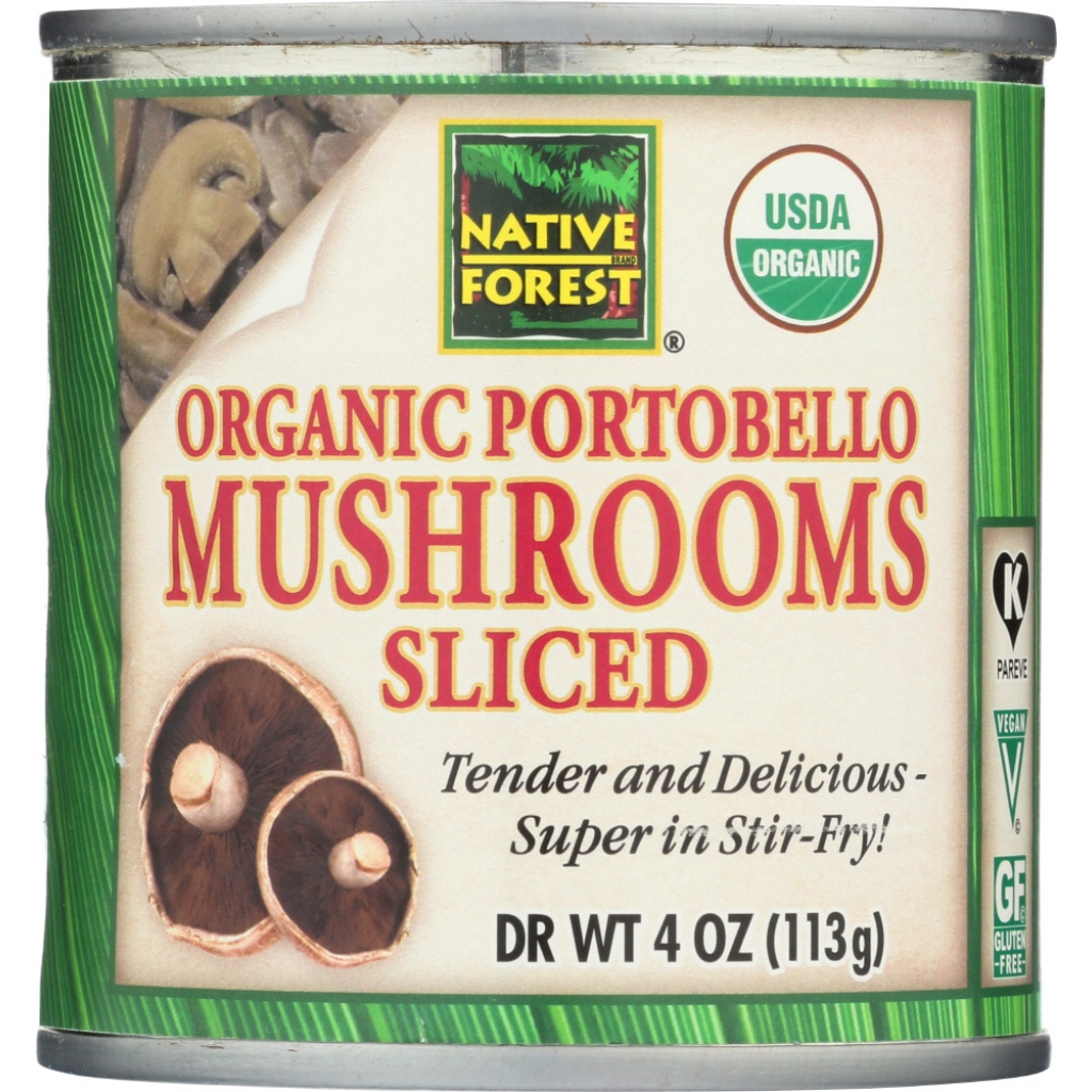 Organic Portobello Mushroom Slices, 4 oz