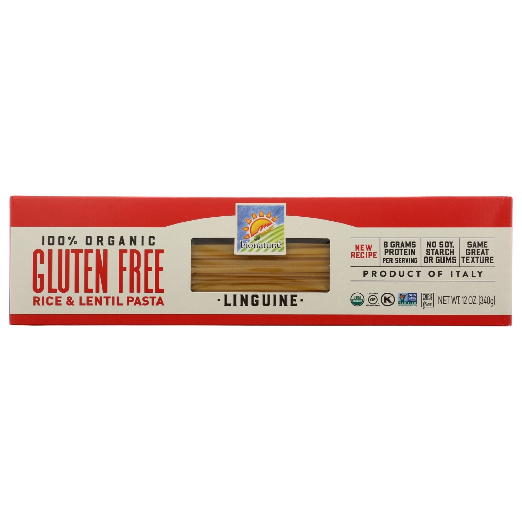 Organic Gluten-Free Rice and Lentil Linguine - 12 oz