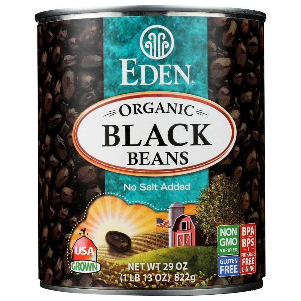 Organic Black Turtle Beans - Versatile Ingredient, 29 oz