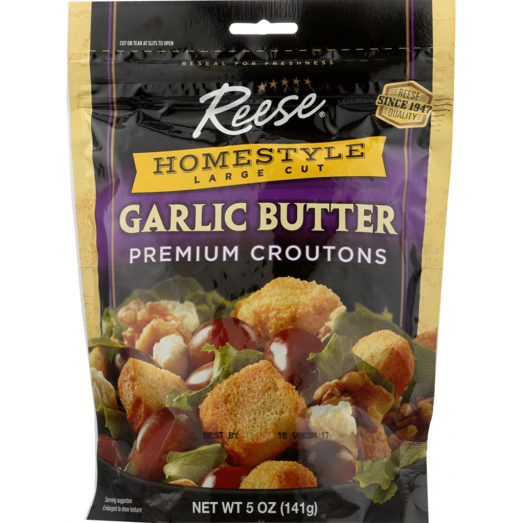 Homestyle Garlic Butter Croutons, 5 oz