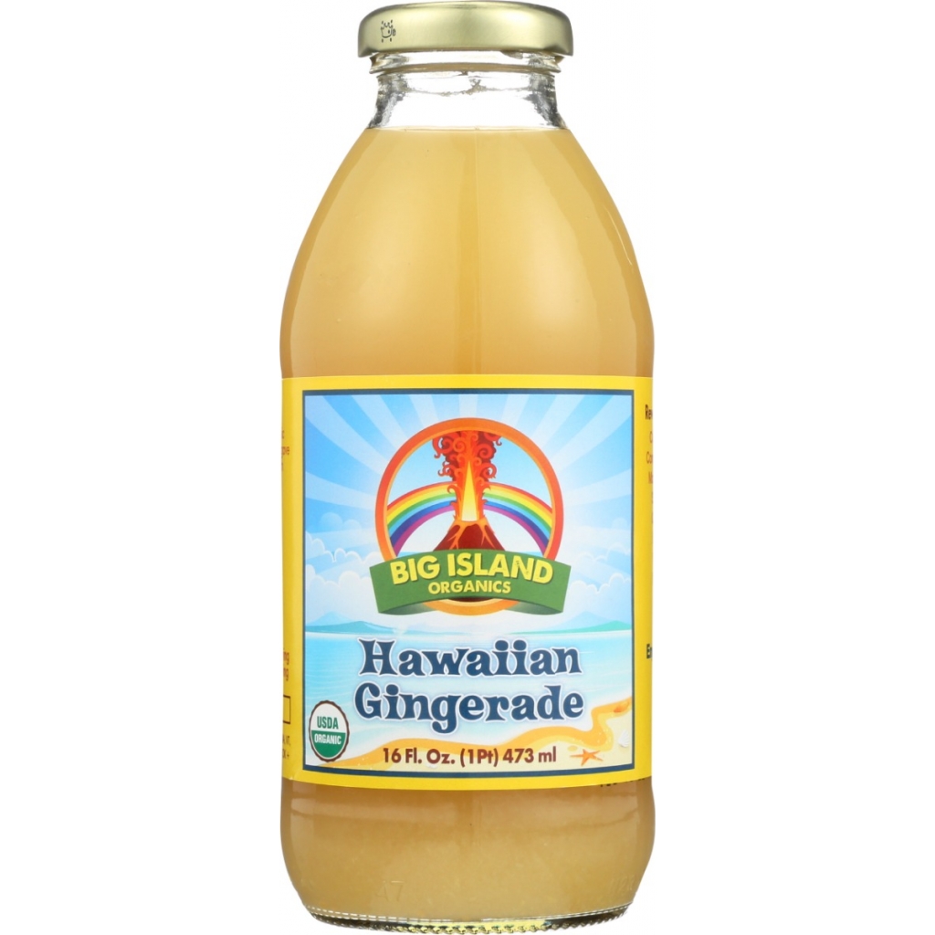 Organic Hawaiian Gingerade, 16 oz