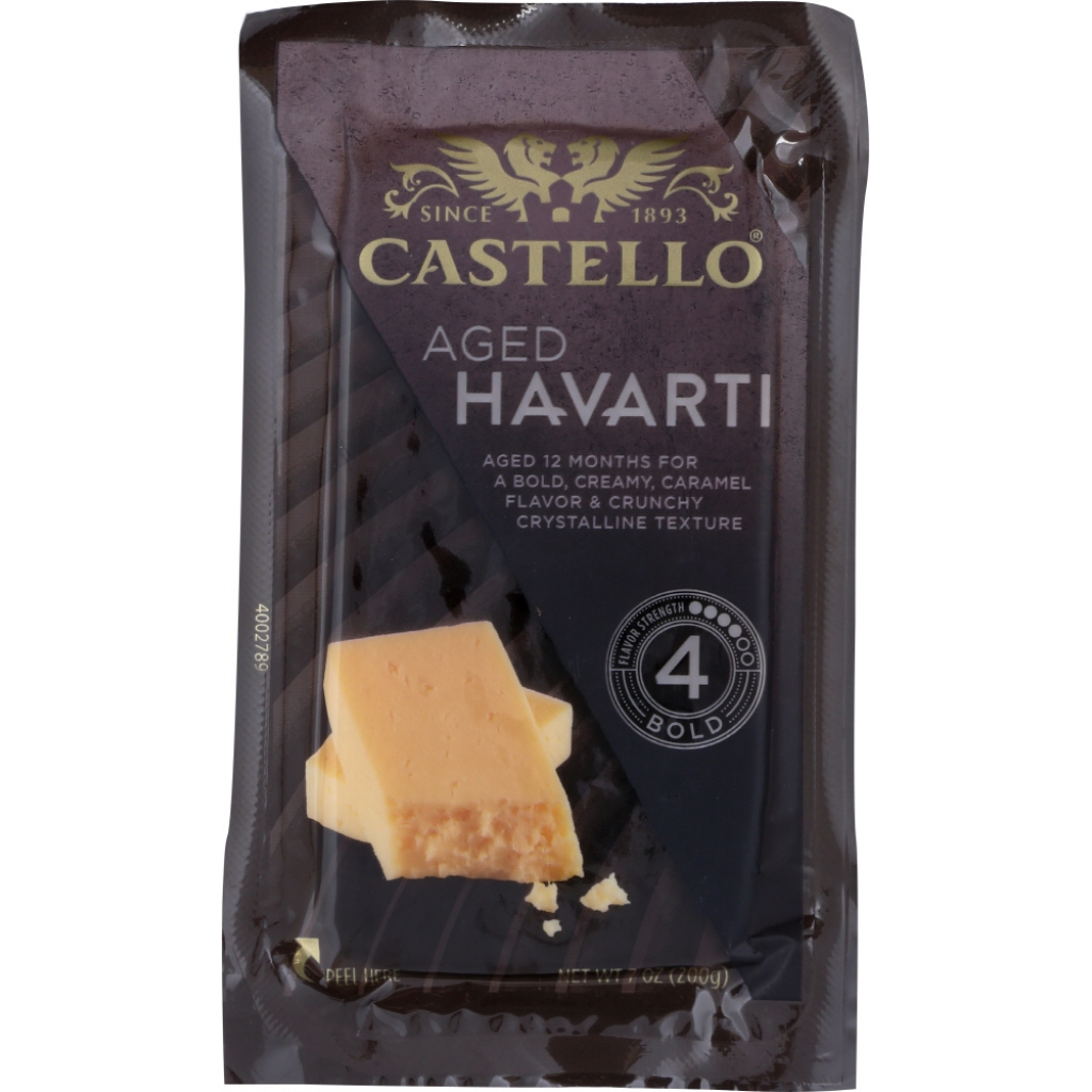 Aged Curiously Crunchy Havarti Cheese - 7 oz