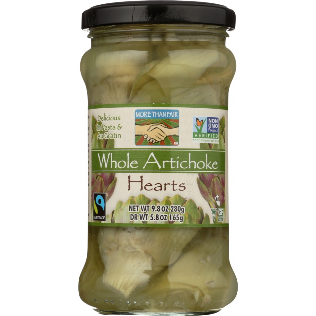 Premium Whole Artichoke Hearts in Jar - 9.8 oz