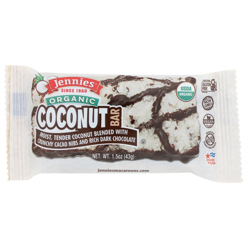 Nutritious Organic Coconut Cacao Bar, 1.5 oz