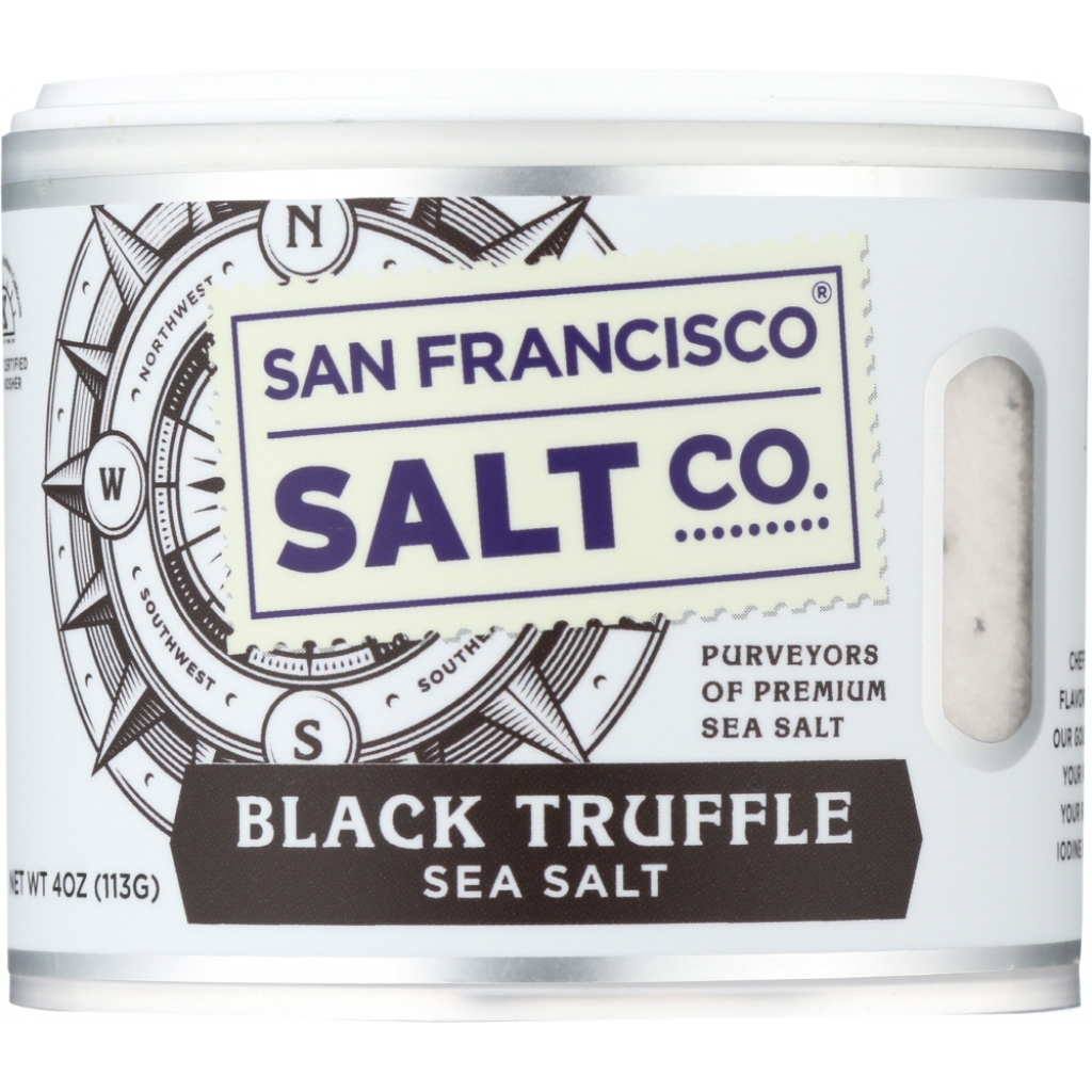 Sea Salt with Black Truffle, 4 oz