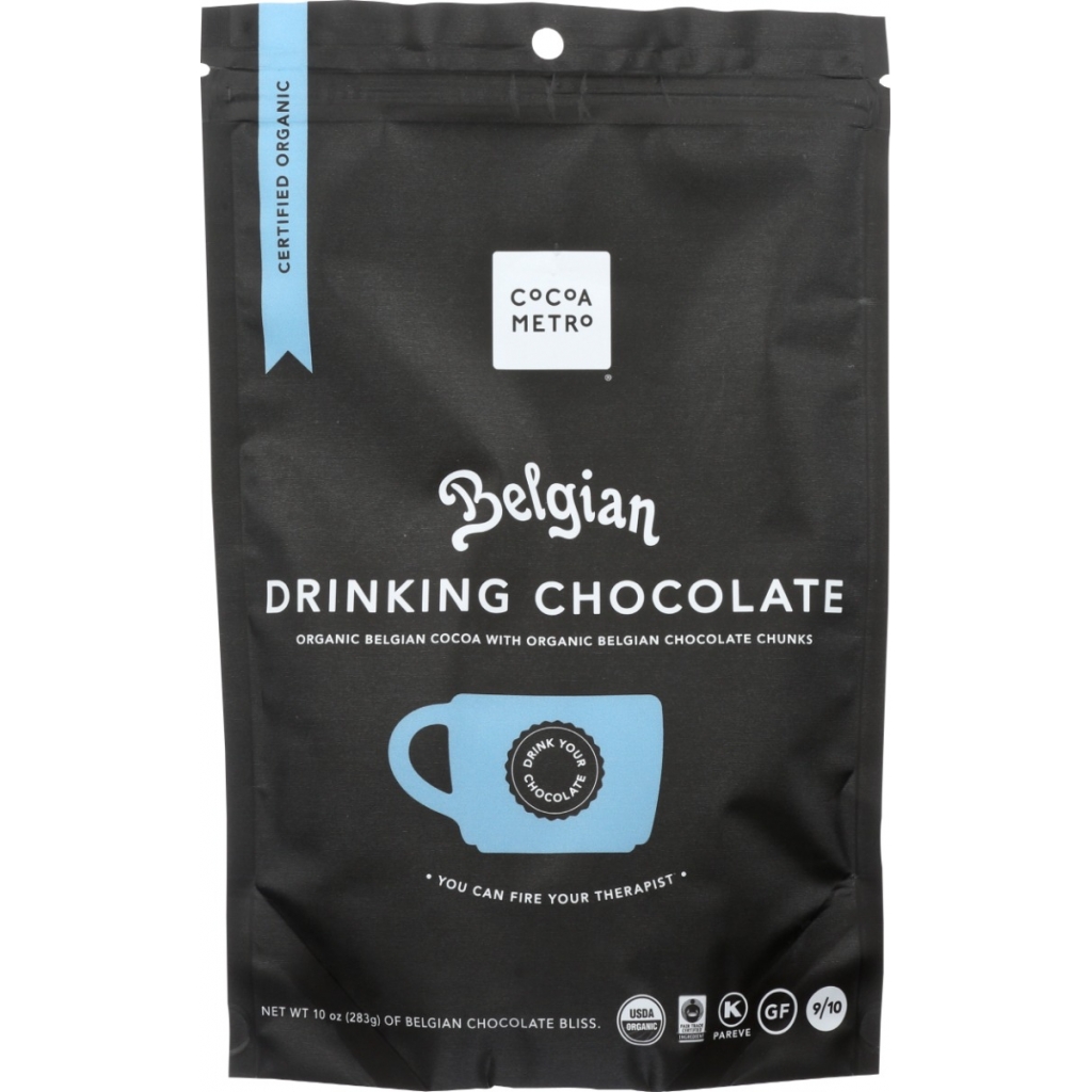 Decadent Belgian Drinking Chocolate Mix - 10 oz