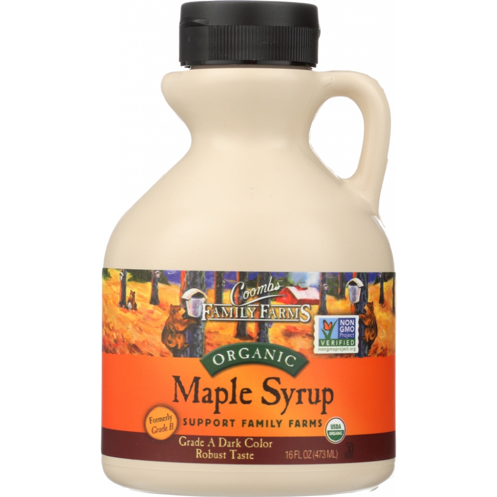 Maple Syrup Jug Grade A Organic - 16 oz