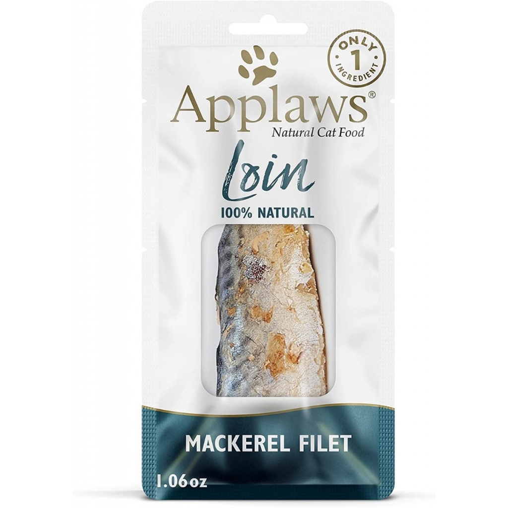 Whole Mackerel Loin Cat Food - 1.06 oz